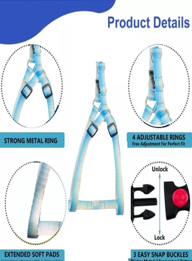 KittuPet سرج كلاب KittuPet، تصميم قابل للتعديل سهل الارتداء، سرج للكلاب الصغيرة يمنع الشد، سرج متين للجراء، سرج سهل المشي للكلاب الصغيرة، سرج أبيض وأخضر 15 مم - Image 4